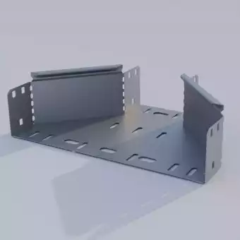 Transition with bolted connection - perforated