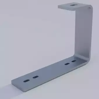 Ceiling bracket for cable grill