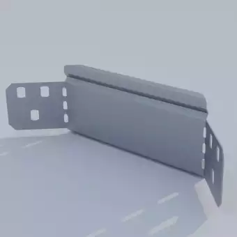 Corner connector for cable grill