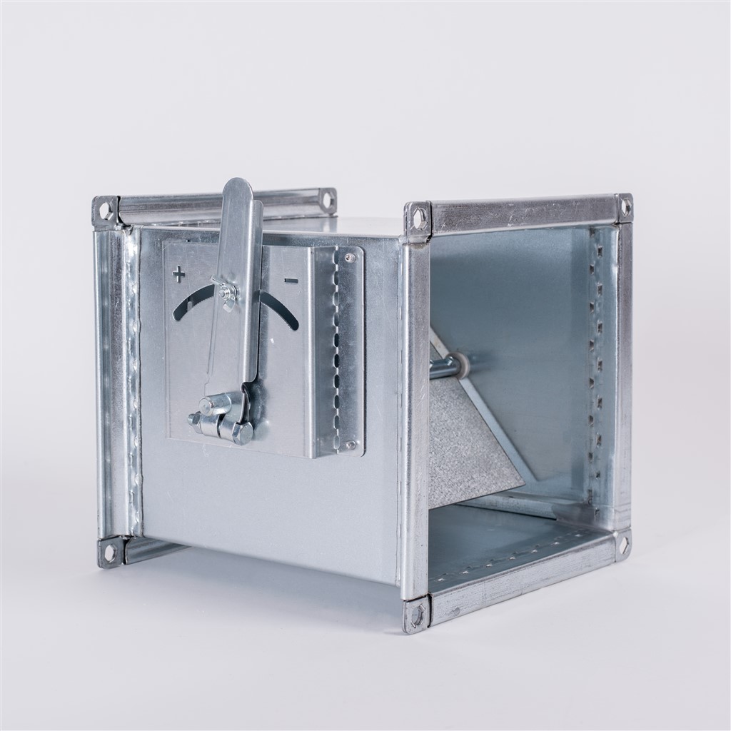Rectangular air damper. Single flap ATARO